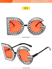 Load image into Gallery viewer, Fashion Diamond Round Sunglasses
