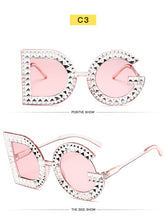 Load image into Gallery viewer, Fashion Diamond Round Sunglasses