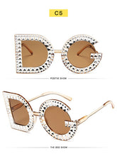 Load image into Gallery viewer, Fashion Diamond Round Sunglasses